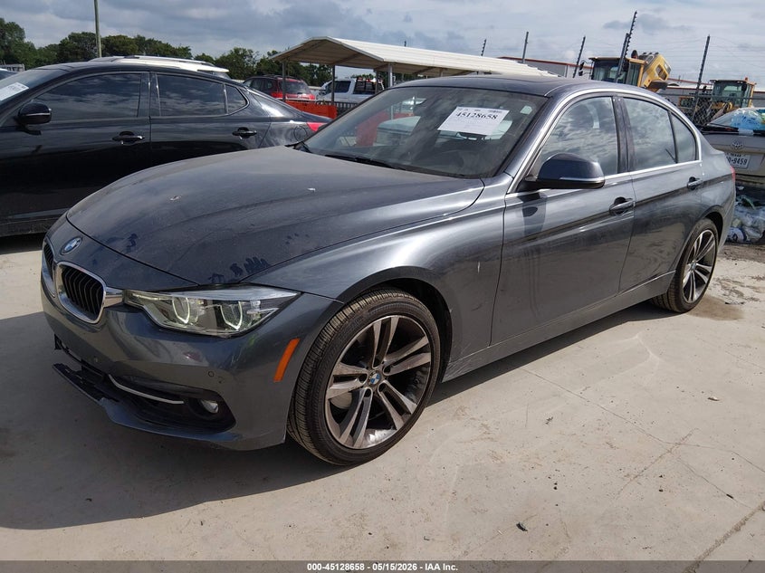 2017 BMW 3er VIN WBA8B9G35HNU54192 IAAI salvage auction — FRONT END, Original (Texas), sold $5,700 on 2026-07-16 (photo 2)