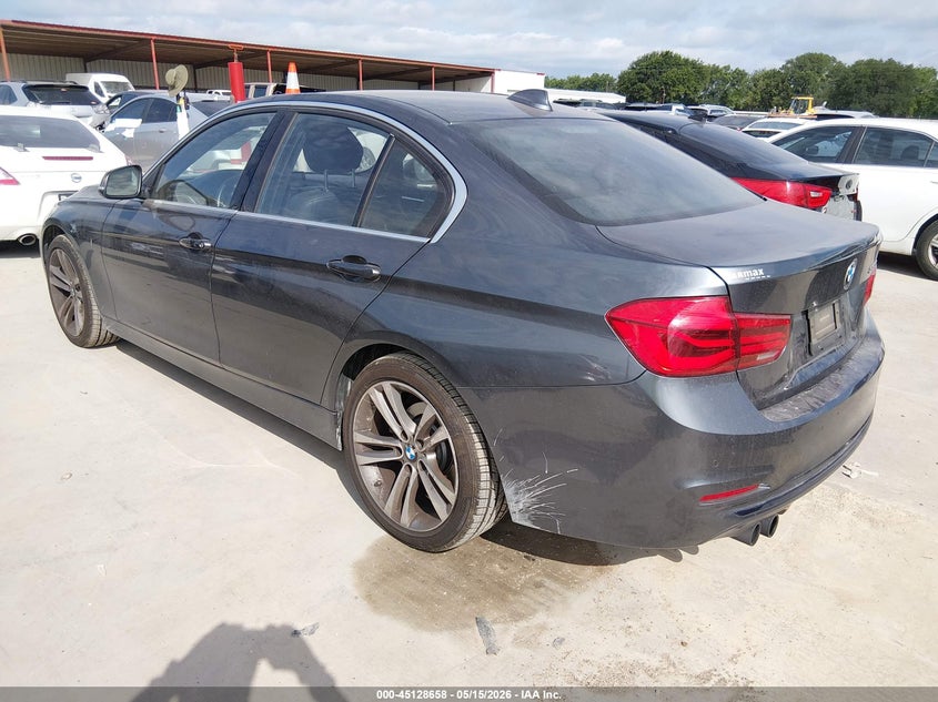 2017 BMW 3er VIN WBA8B9G35HNU54192 IAAI salvage auction — FRONT END, Original (Texas), sold $5,700 on 2026-07-16 (photo 3)