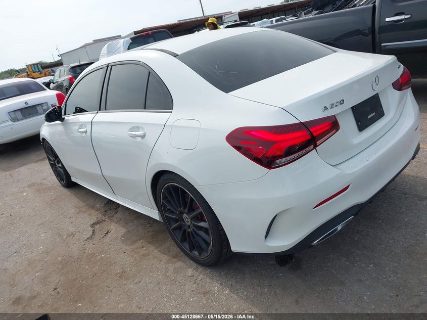 2022 Mercedes-benz A-klasse VIN W1K3G4EB7NJ364028 IAAI salvage auction — FRONT END, Original (Texas), sold $9,100 on 2026-07-22 (photo 3)