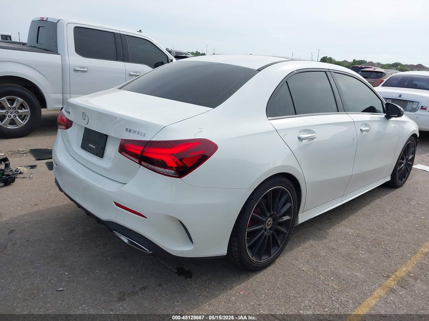 2022 Mercedes-benz A-klasse VIN W1K3G4EB7NJ364028 IAAI salvage auction — FRONT END, Original (Texas), sold $9,100 on 2026-07-22 (photo 4)