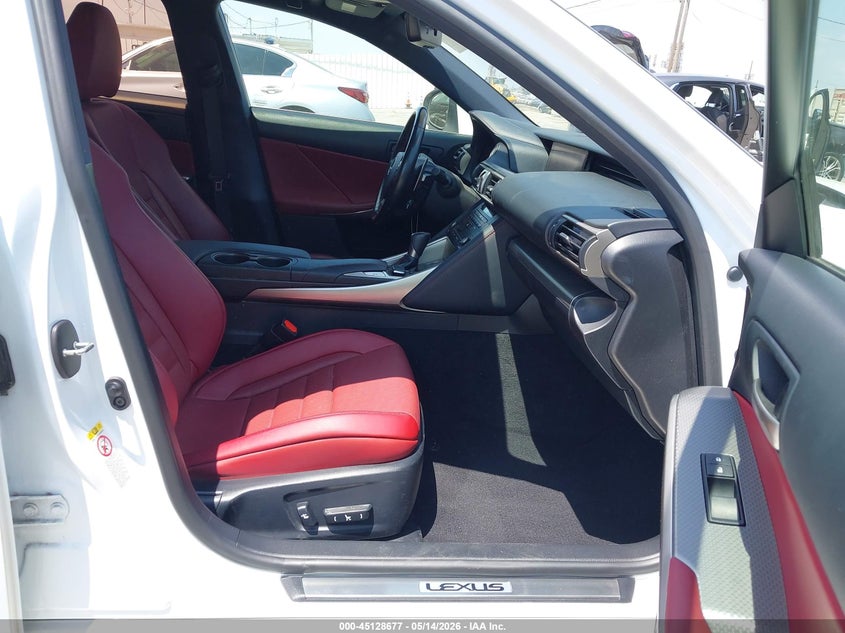 2017 Lexus Is VIN JTHBA1D26H5044508 IAAI salvage auction — FRONT END, Salvage (California), sold $5,900 on 2026-07-22 (photo 5)