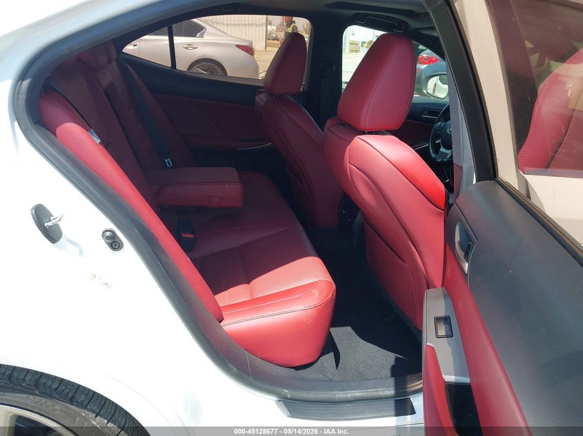 2017 Lexus Is VIN JTHBA1D26H5044508 IAAI salvage auction — FRONT END, Salvage (California), sold $5,900 on 2026-07-22 (photo 8)