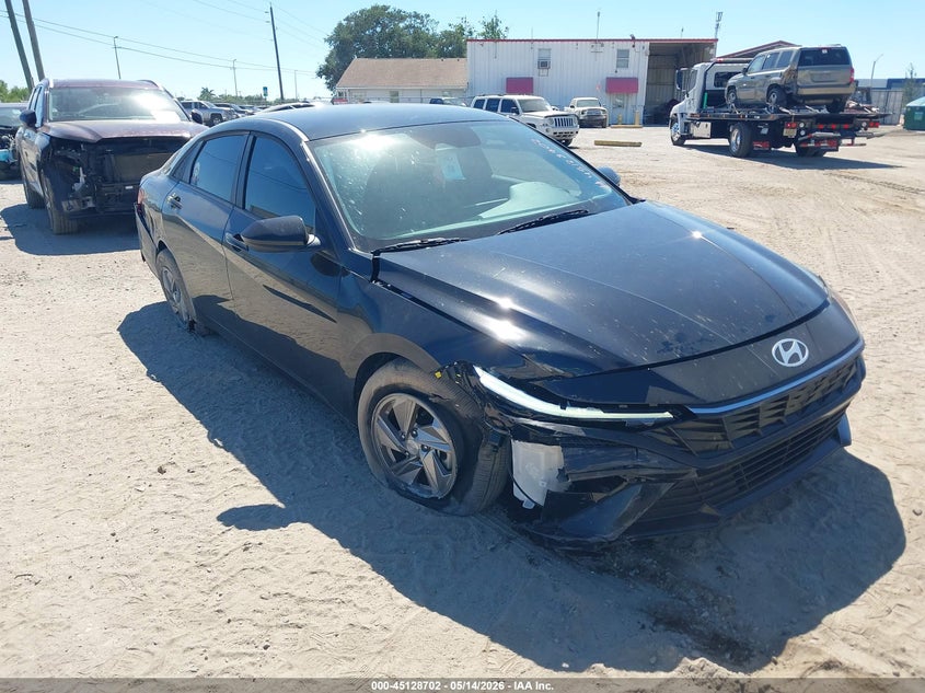 2026 Hyundai Elantra VIN KMHLL4DG6TU108148 IAAI salvage auction — FRONT END, Certificate Of Destruction (Florida), sold $5,050 on 2026-07-07 (photo 1)