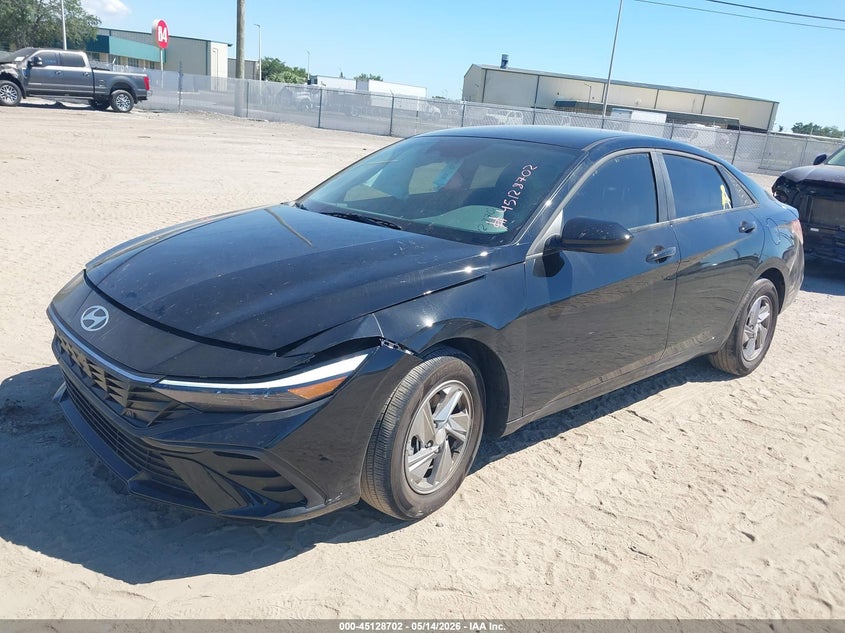 2026 Hyundai Elantra VIN KMHLL4DG6TU108148 IAAI salvage auction — FRONT END, Certificate Of Destruction (Florida), sold $5,050 on 2026-07-07 (photo 2)