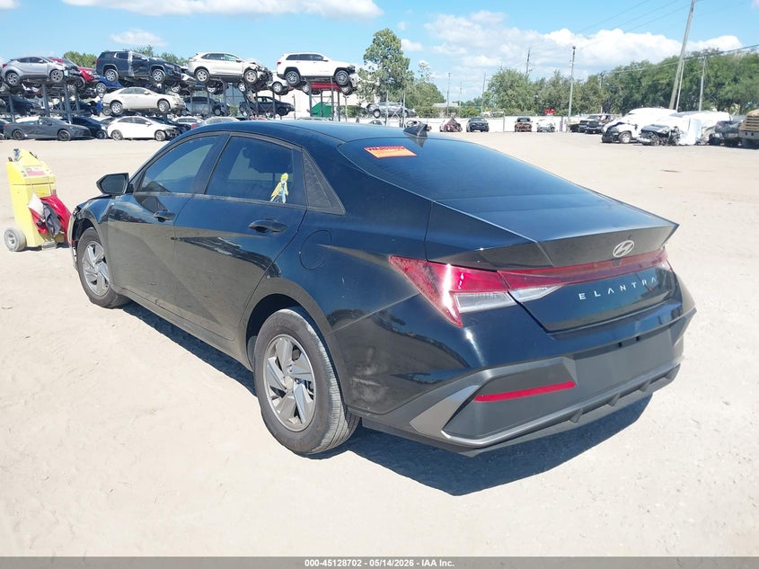 2026 Hyundai Elantra VIN KMHLL4DG6TU108148 IAAI salvage auction — FRONT END, Certificate Of Destruction (Florida), sold $5,050 on 2026-07-07 (photo 3)