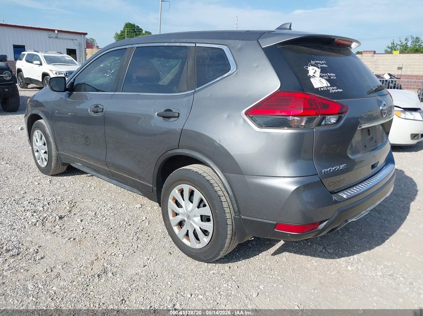 2017 Nissan Rogue VIN JN8AT2MV6HW026614 IAAI salvage auction — HAIL, Clear (Missouri), sold $1,100 on 2026-07-20 (photo 3)