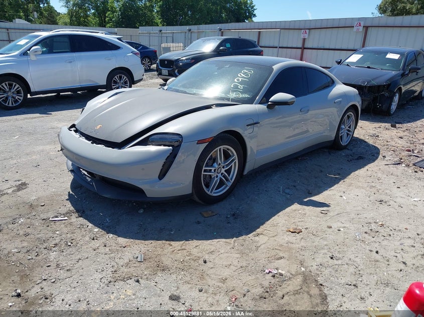 2021 Porsche Taycan VIN WP0AA2Y14MSA17438 IAAI salvage auction — FRONT END, Salvage (Georgia), sold $14,900 on 2026-07-27 (photo 2)