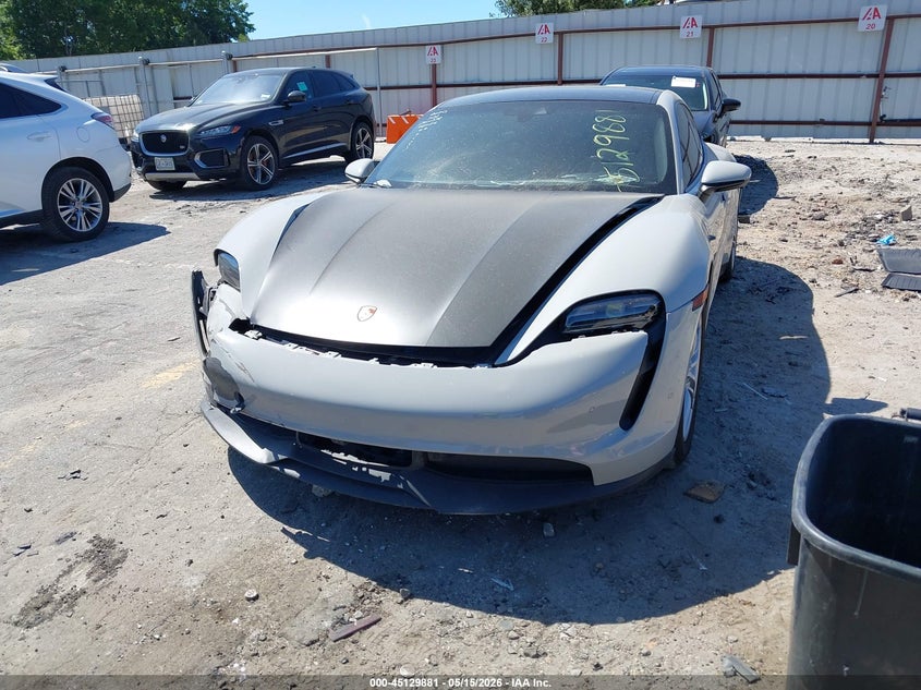 2021 Porsche Taycan VIN WP0AA2Y14MSA17438 IAAI salvage auction — FRONT END, Salvage (Georgia), sold $14,900 on 2026-07-27 (photo 6)