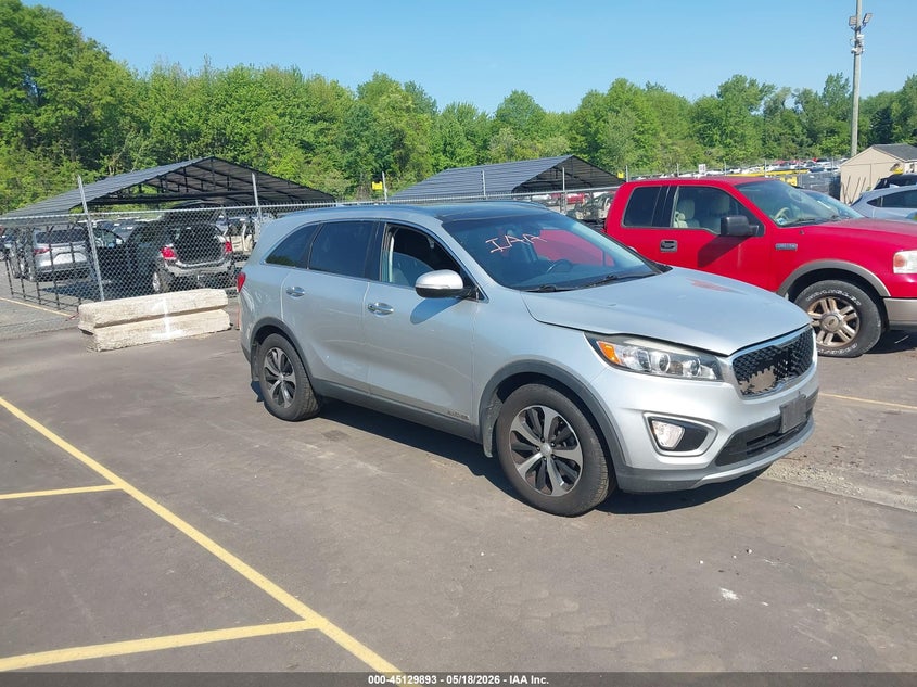2016 Kia Sorento VIN 5XYPHDA57GG146473 IAAI salvage auction — NORMAL WEAR, Bill Of Sale - Parts Only (Connecticut), sold $1,000 on 2026-07-30 (photo 1)