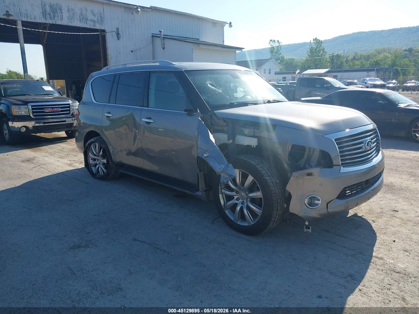 2012 Infiniti Qx56 VIN JN8AZ2NC7C9315214 IAAI salvage auction — RIGHT SIDE, Salvage (Idaho), sold $1,000 on 2026-07-22 (photo 1)