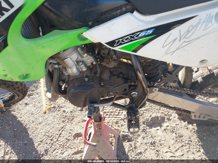 2011 Kawasaki Kx65 VIN JKBKXEAC8BA072819 IAAI salvage auction — FRONT END, Salvage (Idaho), sold $200 on 2026-07-13 (photo 9)