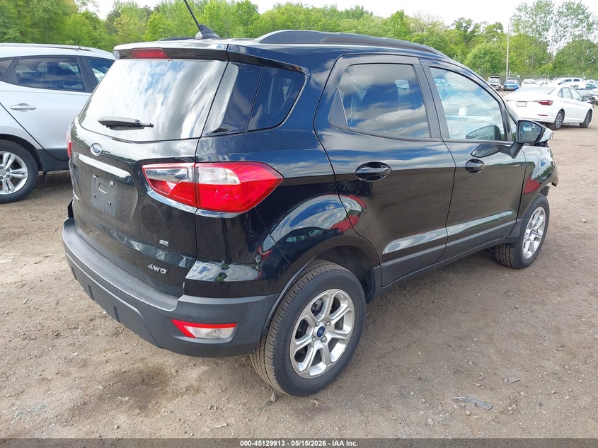 2020 Ford Ecosport VIN MAJ6S3GL7LC325663 IAAI salvage auction — FRONT END, Salvage (Idaho), sold $1,050 on 2026-07-15 (photo 4)