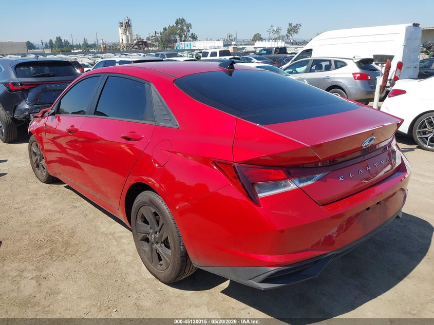 2022 Hyundai Elantra VIN 5NPLM4AG2NH084594 IAAI salvage auction — FRONT END, Salvage (California), sold $1,550 on 2026-07-15 (photo 3)
