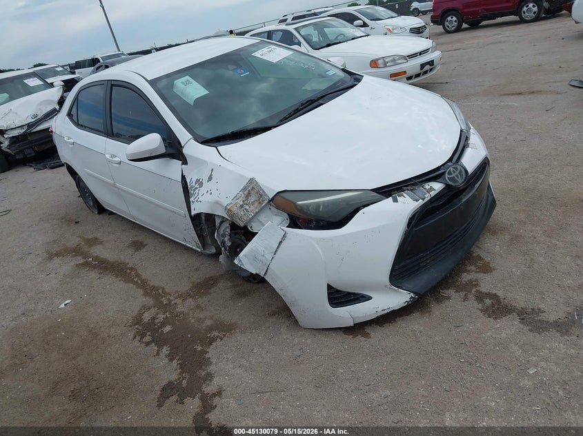2018 Toyota Corolla VIN 5YFBURHE8JP770844 IAAI salvage auction — FRONT & REAR, Salvage (Texas), sold $1,900 on 2026-07-14 (photo 1)