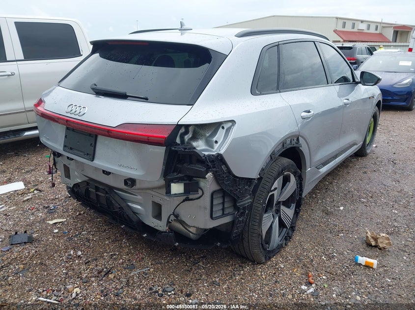 2021 Audi E-tron VIN WA1AAAGEXMB025162 IAAI salvage auction — REAR END, Salvage Title, sold $15,100 on 2026-07-23 (photo 4)