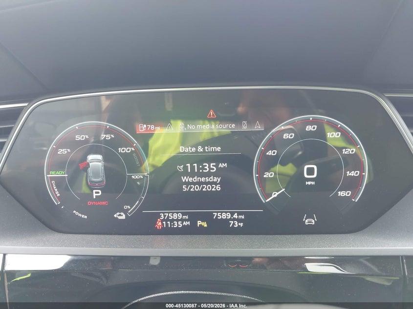 2021 Audi E-tron VIN WA1AAAGEXMB025162 IAAI salvage auction — REAR END, Salvage Title, sold $15,100 on 2026-07-23 (photo 7)