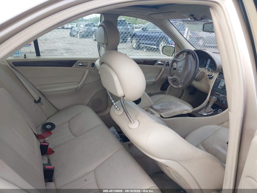 2005 Mercedes-benz C class VIN WDBRF84J75F615428 IAAI salvage auction — REAR END, Salvage (New Jersey), sold $400 on 2026-08-14 (photo 8)