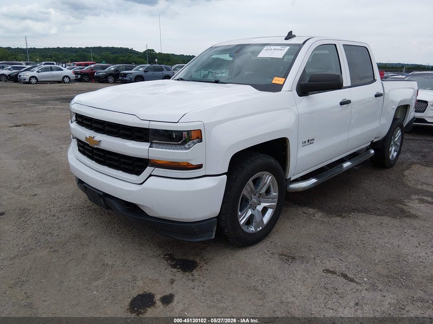 2018 Chevrolet Silverado VIN 3GCPCPEC0JG347777 IAAI salvage auction — REAR END, Salvage Title, sold $3,150 on 2026-07-21 (photo 2)