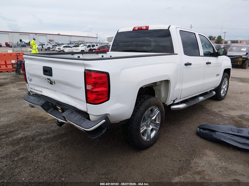 2018 Chevrolet Silverado VIN 3GCPCPEC0JG347777 IAAI salvage auction — REAR END, Salvage Title, sold $8,000 on 2026-07-28 (photo 4)