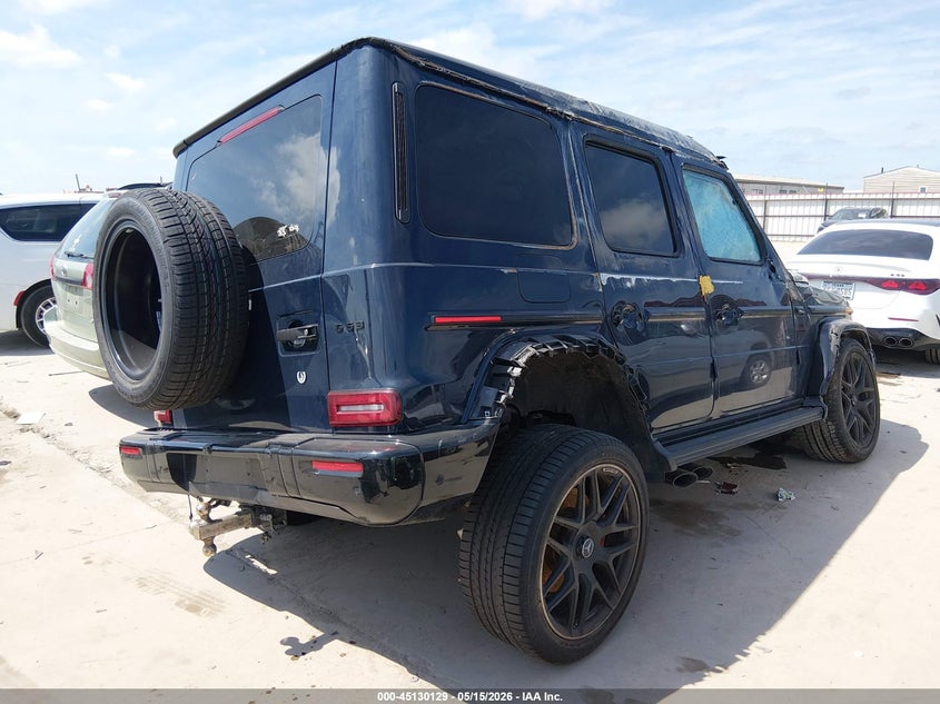 2025 Mercedes-benz G-class VIN W1NWH5AB2SX049333 IAAI salvage auction — UNKNOWN, Salvage (Texas), sold $45,750 on 2026-07-28 (photo 4)