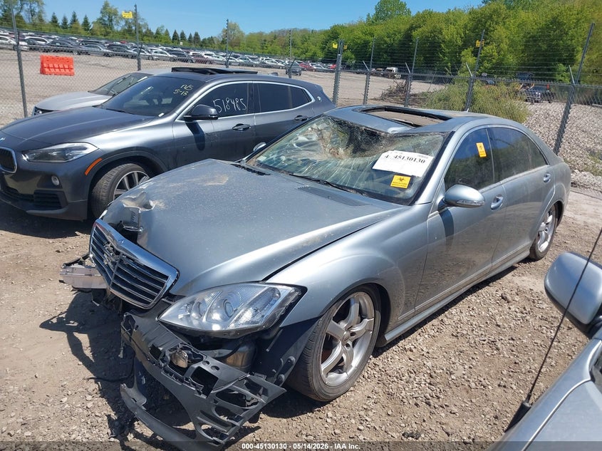 2008 Mercedes-benz S-klasse VIN WDDNG86X18A204404 IAAI salvage auction — NORMAL WEAR, Salvage (Texas), sold $475 on 2026-07-22 (photo 2)