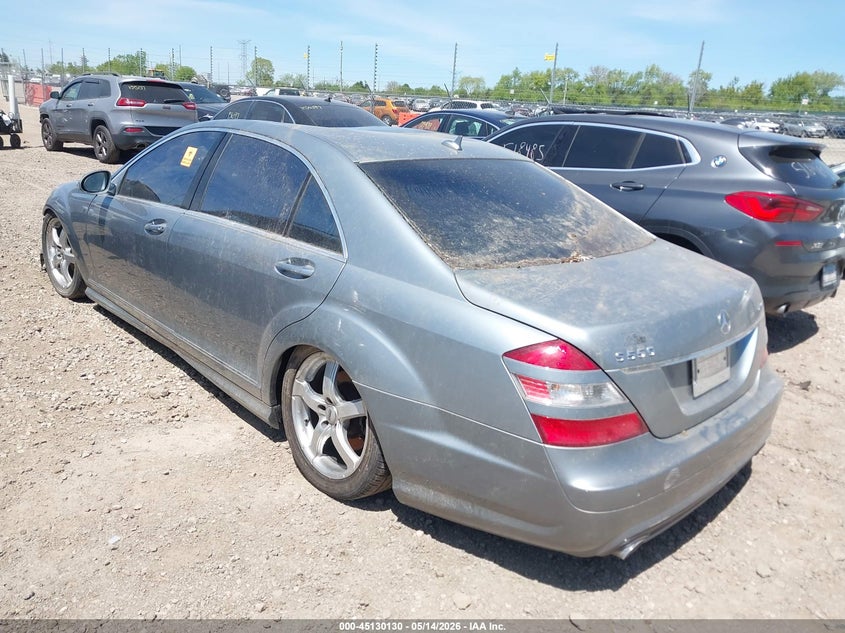 2008 Mercedes-benz S-klasse VIN WDDNG86X18A204404 IAAI salvage auction — NORMAL WEAR, Salvage (Texas), sold $475 on 2026-07-22 (photo 3)