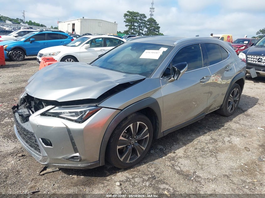 2019 Lexus Ux VIN JTHY3JBHXK2007997 IAAI salvage auction — FRONT END, Salvage (Georgia), sold $4,200 on 2026-07-29 (photo 2)
