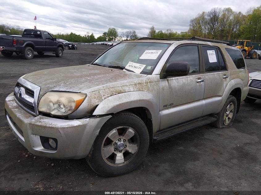 2008 Toyota 4runner VIN JTEBU14R08K015413 IAAI salvage auction — NORMAL WEAR, Clear (Pennsylvania), sold $3,200 on 2026-07-07 (photo 2)