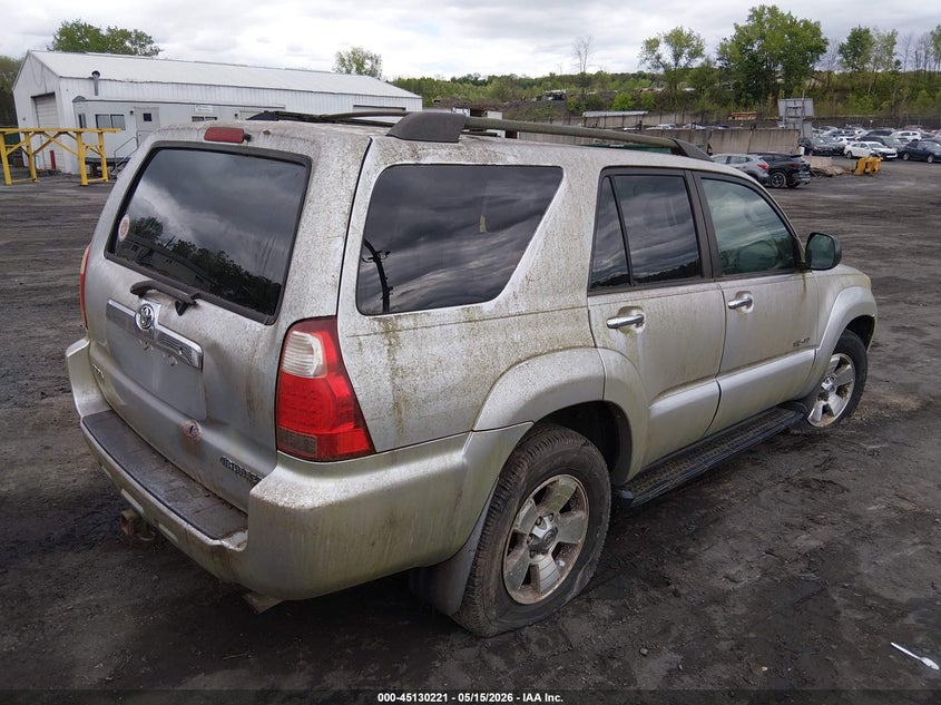 2008 Toyota 4runner VIN JTEBU14R08K015413 IAAI salvage auction — NORMAL WEAR, Clear (Pennsylvania), sold $3,200 on 2026-07-07 (photo 4)