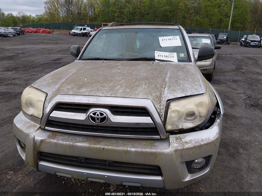 2008 Toyota 4runner VIN JTEBU14R08K015413 IAAI salvage auction — NORMAL WEAR, Clear (Pennsylvania), sold $3,200 on 2026-07-07 (photo 6)
