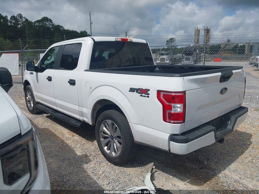 2018 Ford F-150 VIN 1FTEW1EP4JKF41218 IAAI salvage auction — FRONT END, Salvage (Mississippi), sold $7,600 on 2026-07-31 (photo 3)