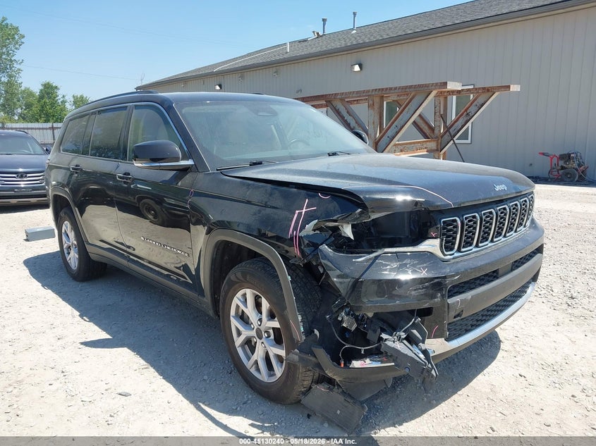 2022 Jeep Grand cherokee VIN 1C4RJKBG3N8515335 IAAI salvage auction — FRONT & REAR, Salvage Title, sold $6,800 on 2026-07-11 (photo 1)