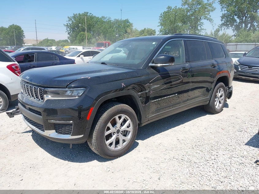 2022 Jeep Grand cherokee VIN 1C4RJKBG3N8515335 IAAI salvage auction — FRONT & REAR, Salvage Title, sold $6,800 on 2026-07-11 (photo 2)