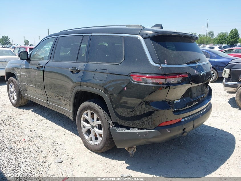 2022 Jeep Grand cherokee VIN 1C4RJKBG3N8515335 IAAI salvage auction — FRONT & REAR, Salvage Title, sold $6,800 on 2026-07-11 (photo 3)