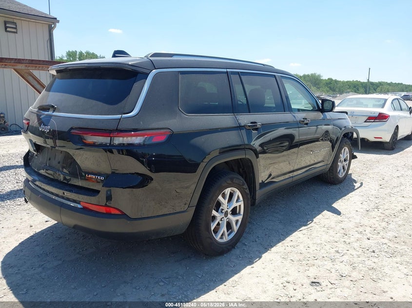2022 Jeep Grand cherokee VIN 1C4RJKBG3N8515335 IAAI salvage auction — FRONT & REAR, Salvage Title, sold $6,800 on 2026-07-11 (photo 4)