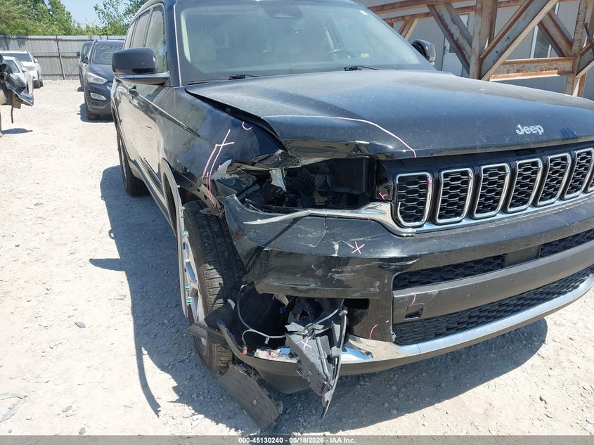2022 Jeep Grand cherokee VIN 1C4RJKBG3N8515335 IAAI salvage auction — FRONT & REAR, Salvage Title, sold $6,800 on 2026-07-11 (photo 6)
