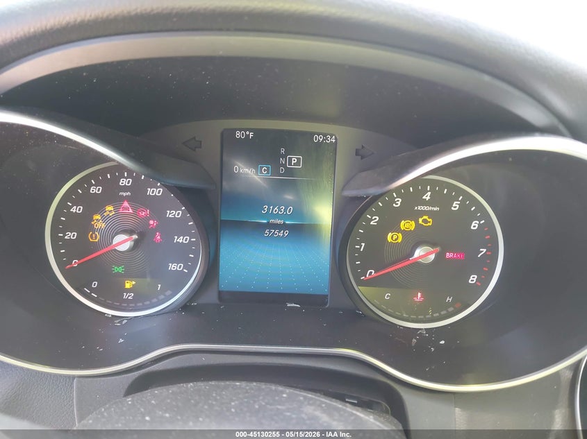 2020 Mercedes-benz C-klasse VIN WDDWF8EB9LR540440 IAAI salvage auction — ROLLOVER, Salvage (North Carolina), sold $4,200 on 2026-08-17 (photo 7)