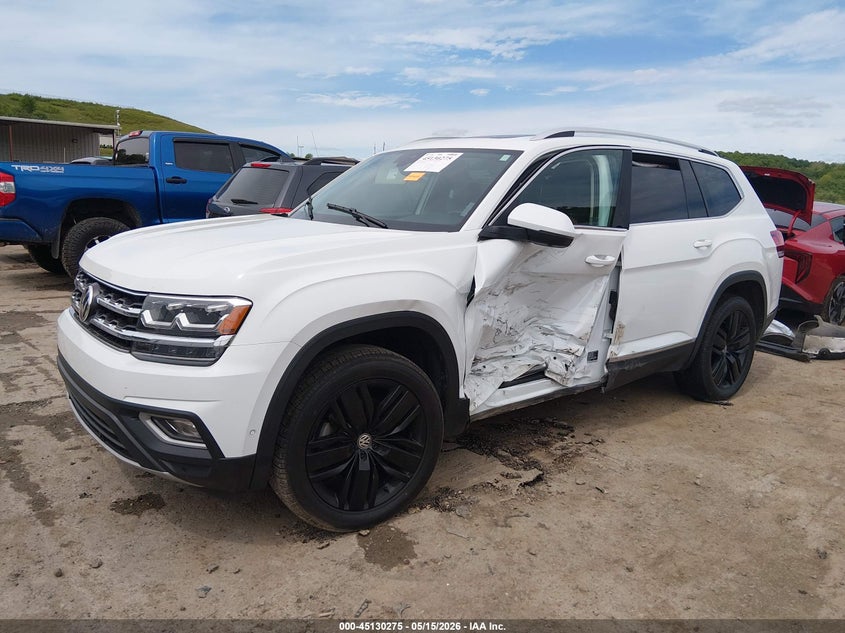 2019 Volkswagen Atlas VIN 1V2NR2CA1KC620187 IAAI salvage auction — SIDE, Salvage (West Virginia), sold $3,650 on 2026-07-17 (photo 2)