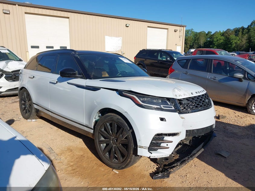 2019 Land rover Range rover velar VIN SALYL2FV2KA214633 IAAI salvage auction — FRONT & REAR, Salvage (North Carolina), sold $7,900 on 2026-07-09 (photo 1)