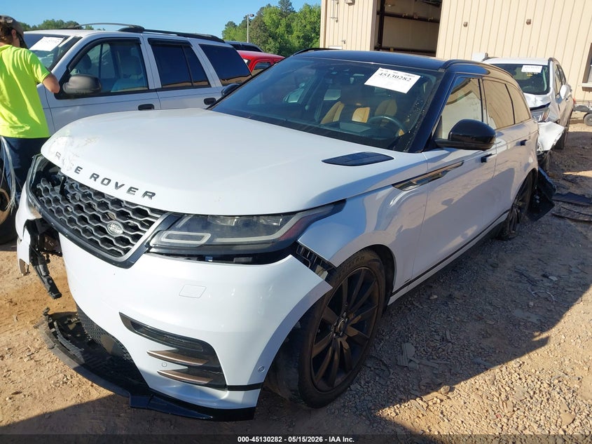 2019 Land rover Range rover velar VIN SALYL2FV2KA214633 IAAI salvage auction — FRONT & REAR, Salvage (North Carolina), sold $7,900 on 2026-07-09 (photo 2)