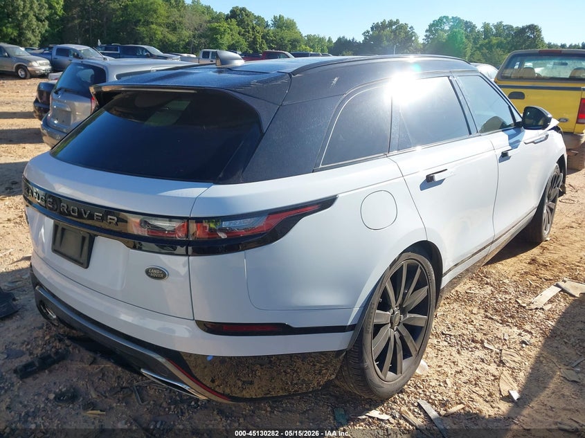 2019 Land rover Range rover velar VIN SALYL2FV2KA214633 IAAI salvage auction — FRONT & REAR, Salvage (North Carolina), sold $7,900 on 2026-07-09 (photo 4)