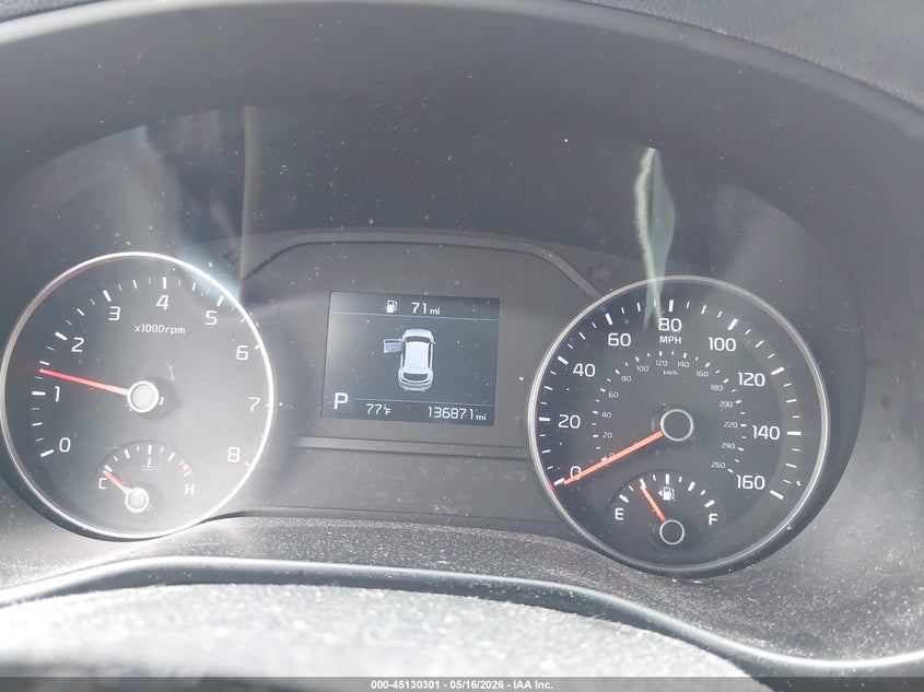 2020 Kia Sportage VIN KNDP6CAC6L7653547 IAAI salvage auction — HAIL, Clear (Missouri), sold $2,250 on 2026-07-06 (photo 7)