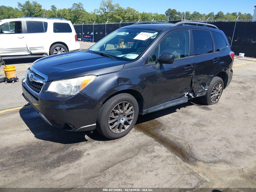 2014 Subaru Forester VIN JF2SJAEC1EH558318 IAAI salvage auction — LEFT & RIGHT, Salvage (South Carolina), sold $375 on 2026-07-08 (photo 2)