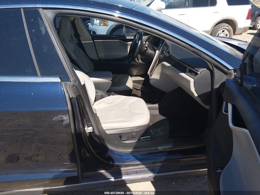 2014 Tesla Model s VIN 5YJSA1H19EFP38722 IAAI salvage auction — FRONT END, Clear (Arizona), sold $1,850 on 2026-07-09 (photo 5)