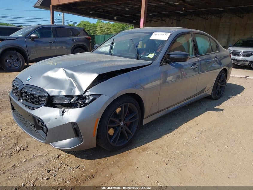 2024 BMW 3er VIN 3MW49FF04R8E39588 IAAI salvage auction — FRONT END, Mv-907A (New York), sold $22,200 on 2026-07-31 (photo 2)