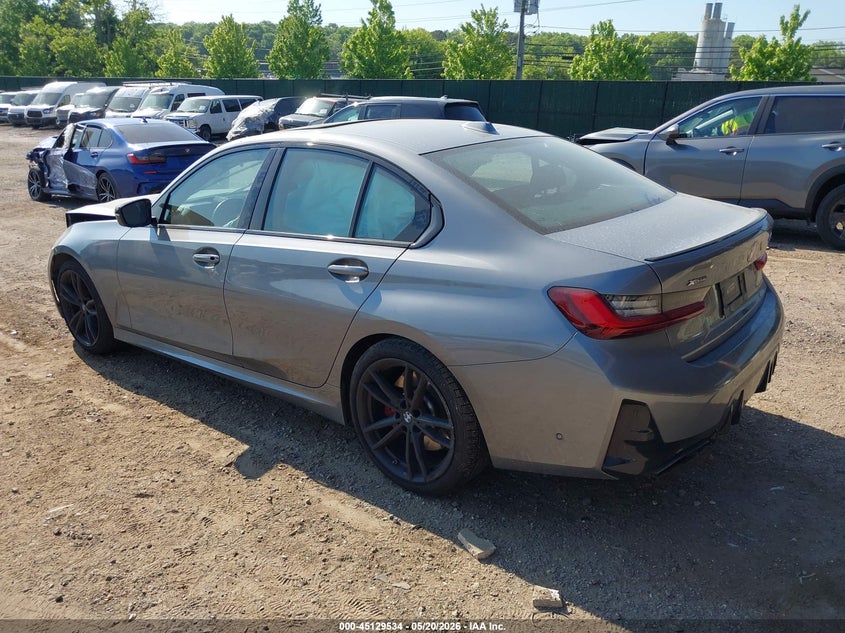 2024 BMW 3er VIN 3MW49FF04R8E39588 IAAI salvage auction — FRONT END, Mv-907A (New York), sold $22,200 on 2026-07-31 (photo 3)