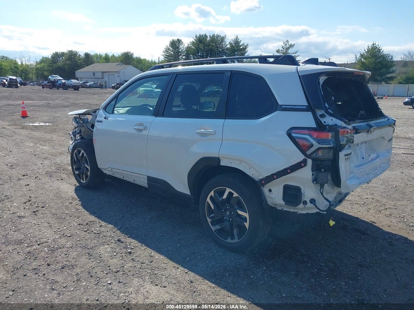 2025 Subaru Forester VIN JF2SLSED7SH447700 IAAI salvage auction — FRONT & REAR, Salvage (New Jersey), sold $7,500 on 2026-07-07 (photo 3)