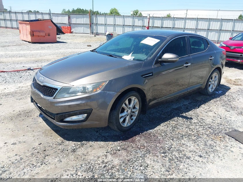2012 Kia Optima VIN 5XXGN4A7XCG058221 IAAI salvage auction — FRONT END, Salvage (Georgia), sold $400 on 2026-07-13 (photo 2)