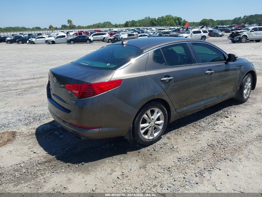 2012 Kia Optima VIN 5XXGN4A7XCG058221 IAAI salvage auction — FRONT END, Salvage (Georgia), sold $400 on 2026-07-13 (photo 4)