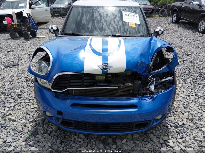 2012 Mini VIN WMWZC5C59CWL58554 IAAI salvage auction — FRONT END, Salvage (West Virginia), sold $1,950 on 2026-07-08 (photo 6)